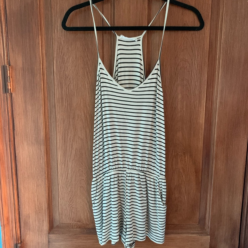 Stripped romper